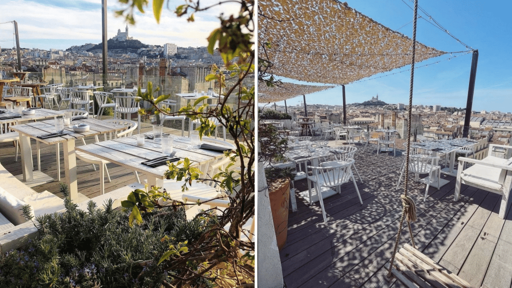 Marseille terrasses rooftops