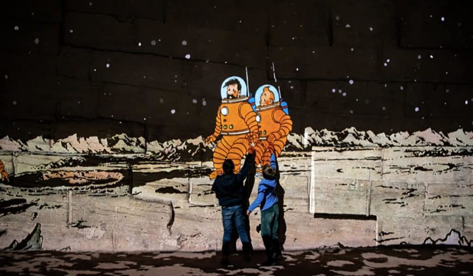 Une incroyable exposition immersive sur Tintin à découvrir près de Marseille
