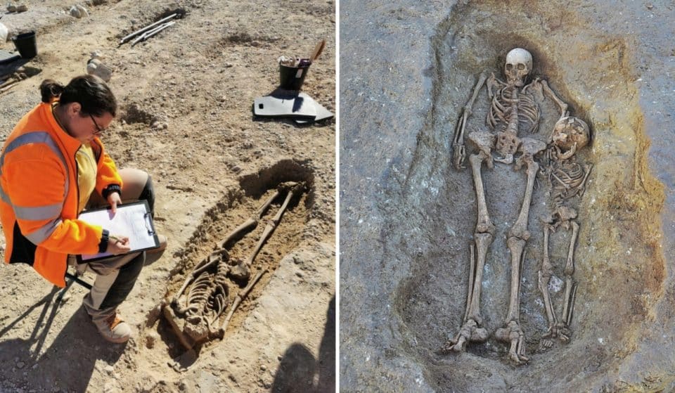 Marseille : des sépultures datant du Moyen-âge on été découvertes