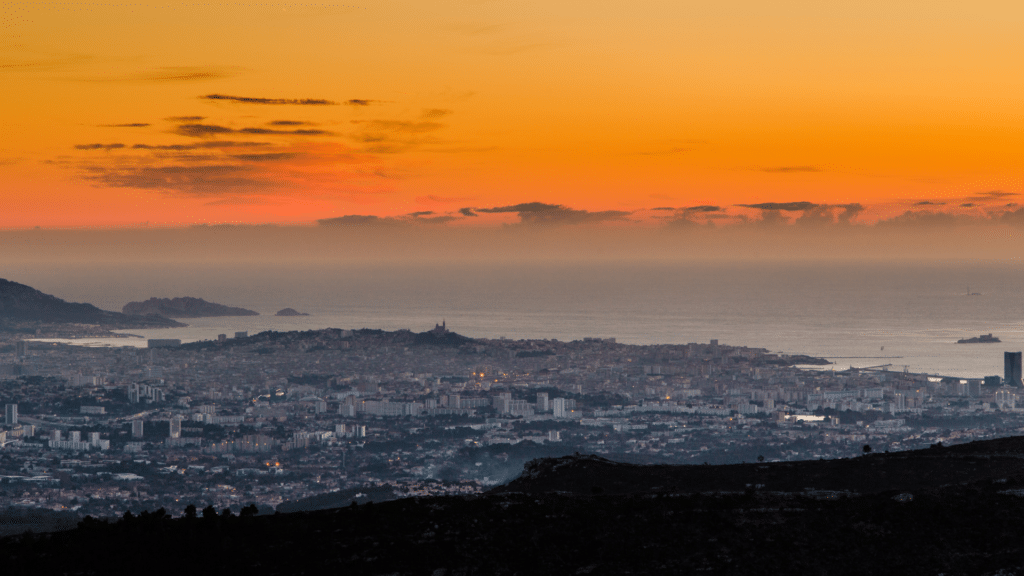 coucher de soleil Marseille